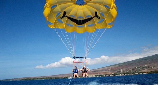 Parasailing in Andaman Islands