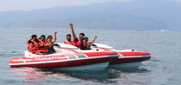 Sea Kart in Andaman Islands